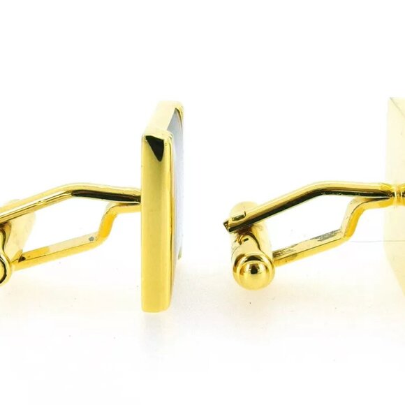 DIOR Cufflogo Gold Plated Authentic - Picture 5 of 8